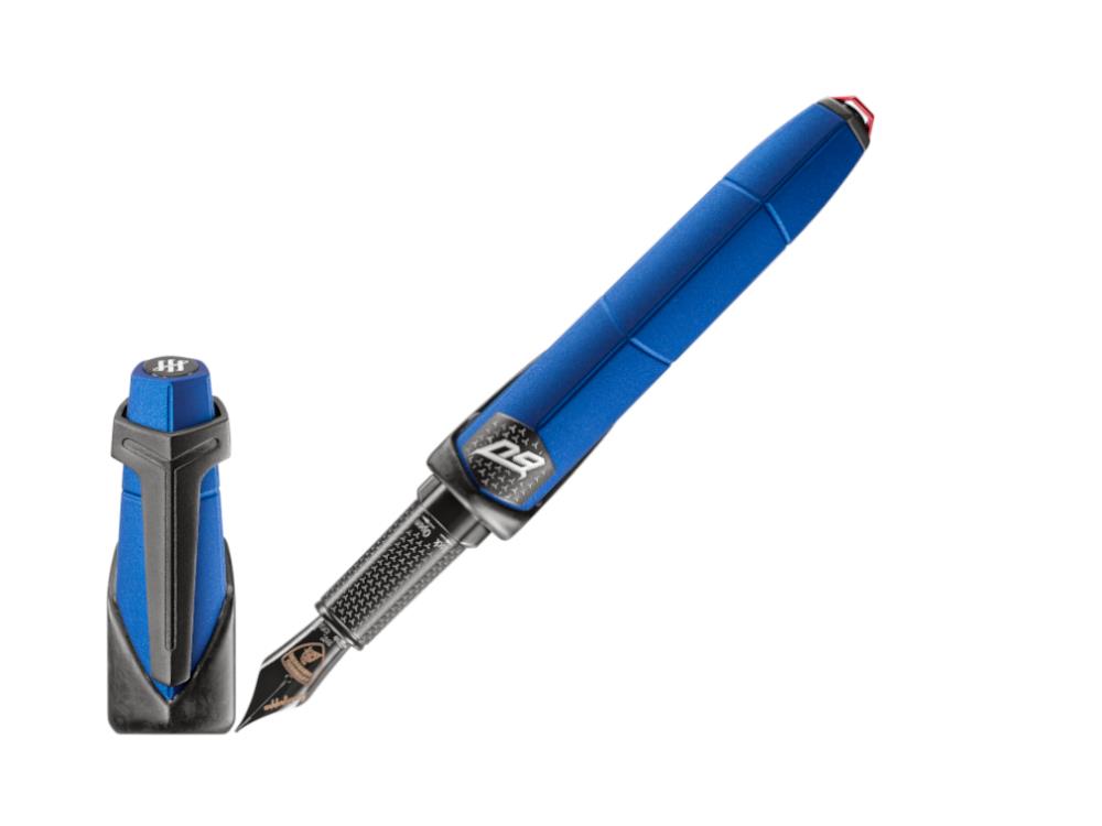 Montegrappa Automobili Lamborghini 60°Blue Aegeus, Füllfeder, ISLAN-UB