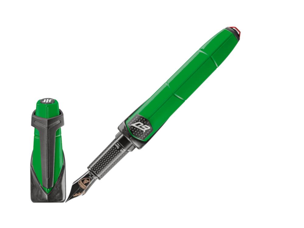 Montegrappa Automobili Lamborghini 60° Verde Viper Füllfeder, ISLAN-UG