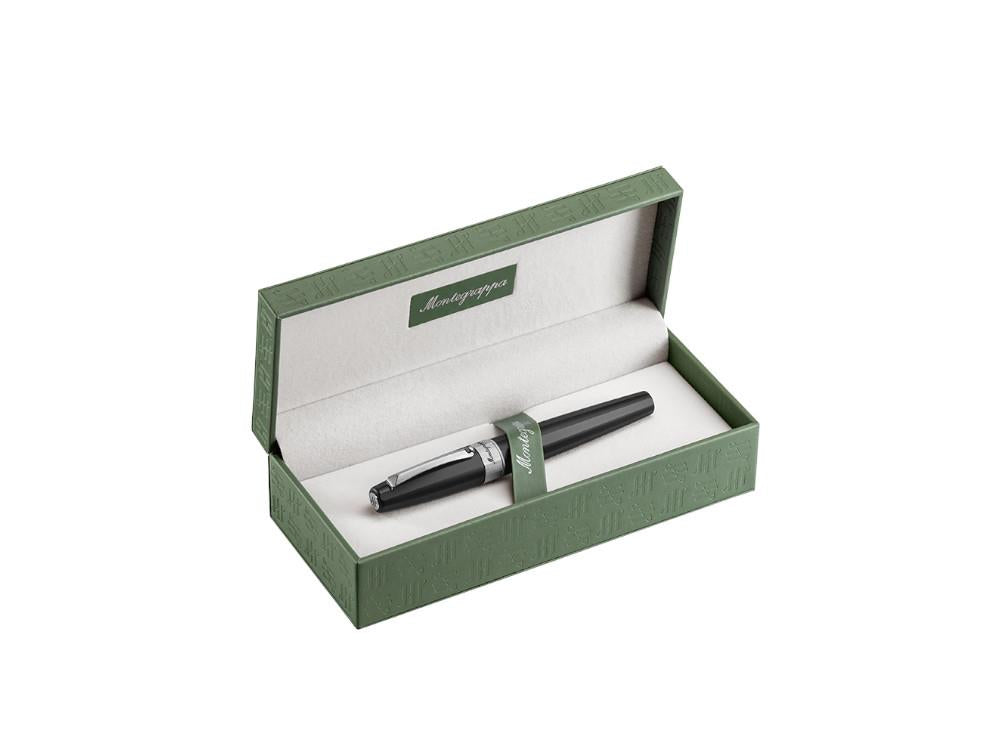 Montegrappa Magnifica Roller, Schwarzes Edelharz, ISNGRRAC