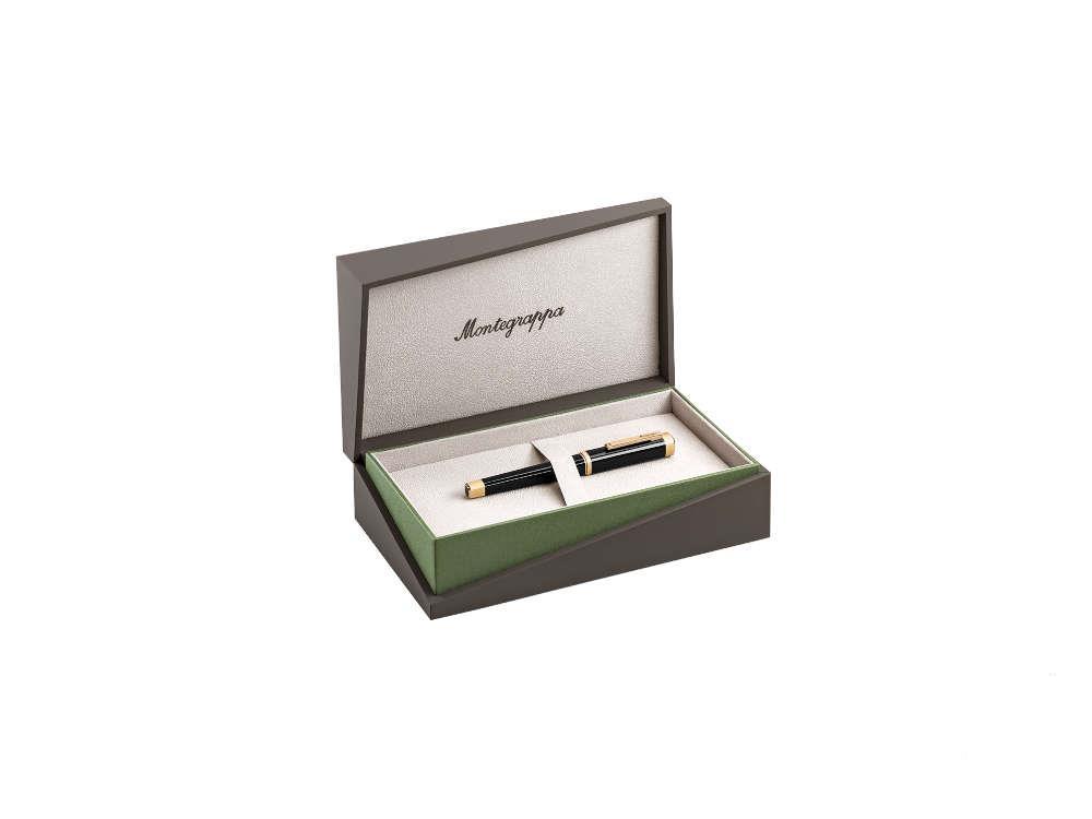 Montegrappa Quattro Füllfederhalter, Vergoldet, 14k Gold, ISZ4I-4Y