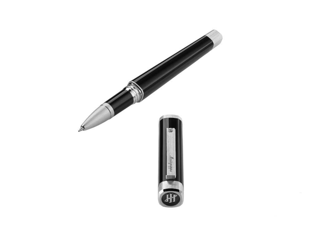 Montegrappa Quattro Roller, Palladium Akzenten, Schwarz, ISZ4IRIP