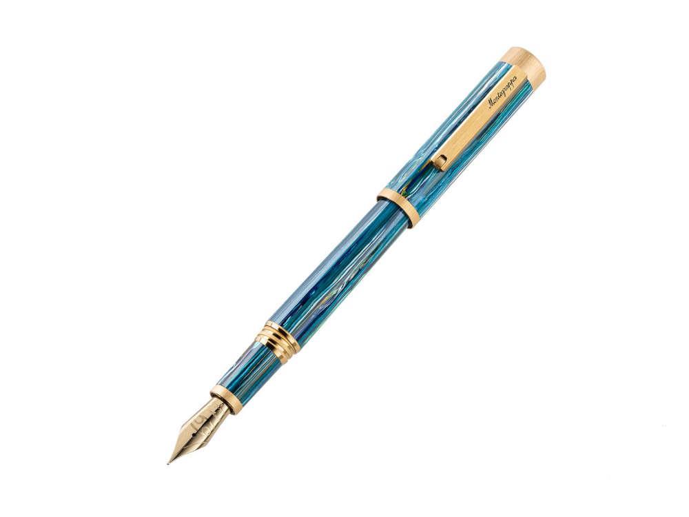 Montegrappa Zero Zodiac Cancer Füllfederhalter, 14K, LE, ISZEZ-4Y-G9