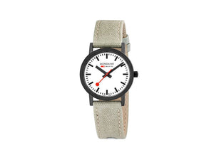 Mondaine Classic Quartz Uhr, PVD, weiß, 30mm, A658.30323.61SBG