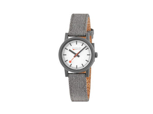 Mondaine Essence Grey Quartz Uhr, Ökologisch, Weiss, 32 mm, MS1.32110.LU