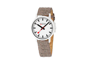 Mondaine Essence Quartz Uhr, Ökologisch - recycelt, 41 mm, MS1.41110.LG