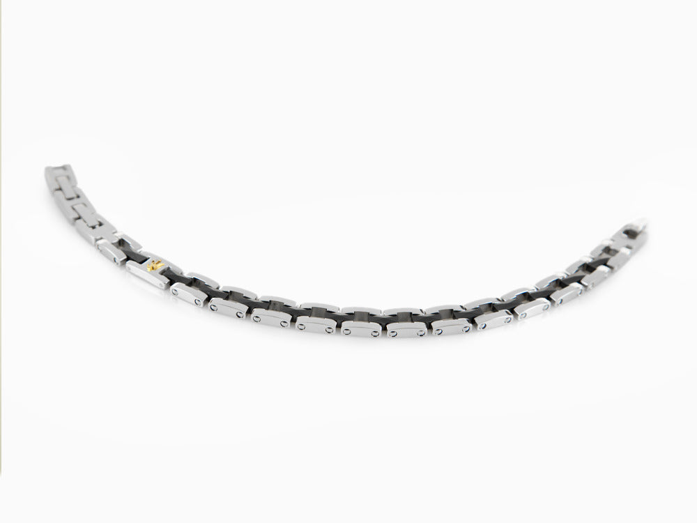 Maserati Gioielli Armband, Edelstahl, Silber, PVD, JM422ATZ16