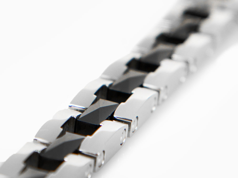 Maserati Gioielli Armband, Edelstahl, Silber, PVD, JM422ATZ16