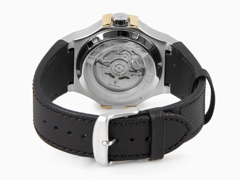 Maserati Potenza Automatik Uhr, Schwarz, 42 mm, Shapir-Glas, R8821108037