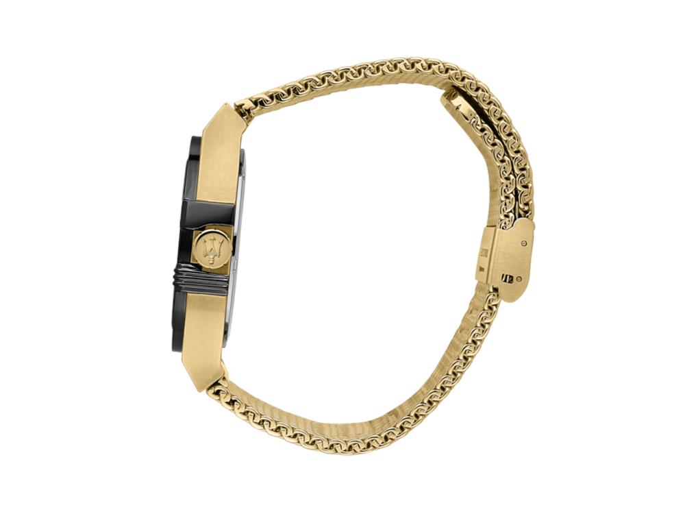 Maserati Potenza Quartz Uhr, Schwarz, 42 mm, Mineral Glas, R8853108006