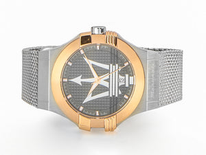 Maserati Potenza Quartz Uhr, Schwarz, 42 mm, Mineral Glas, R8853108007