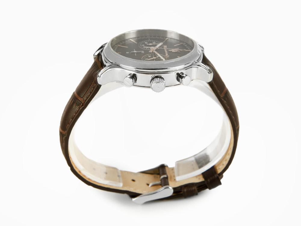 Maserati Epoca Quartz Uhr, Blau, 42 mm, Mineral Glas, R8871618014