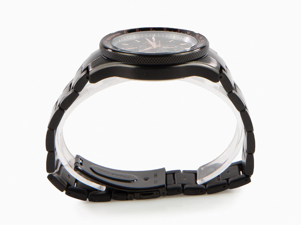 Maserati Sfida Quartz Uhr, PVD, Schwarz, 44 mm, Mineral Glas, R8873640011