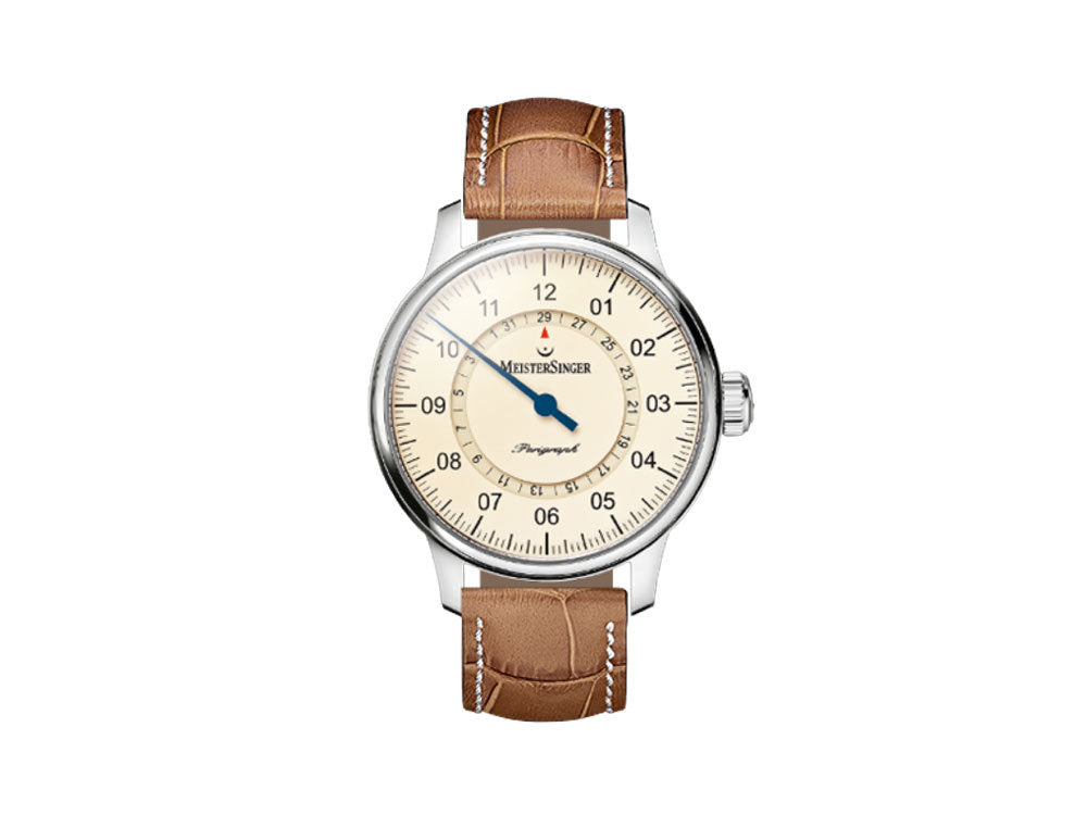 Meistersinger Perigraph Automatik Uhr, ETA 2824-2, 43mm, AM1003-SG03W