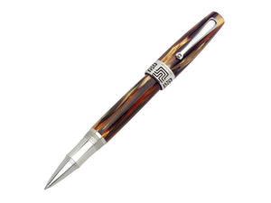 Montegrappa Extra Roller - "Turtle Brown" - Zelluloid