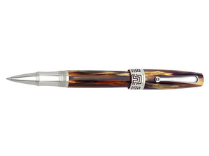 Montegrappa Extra Roller - "Turtle Brown" - Zelluloid