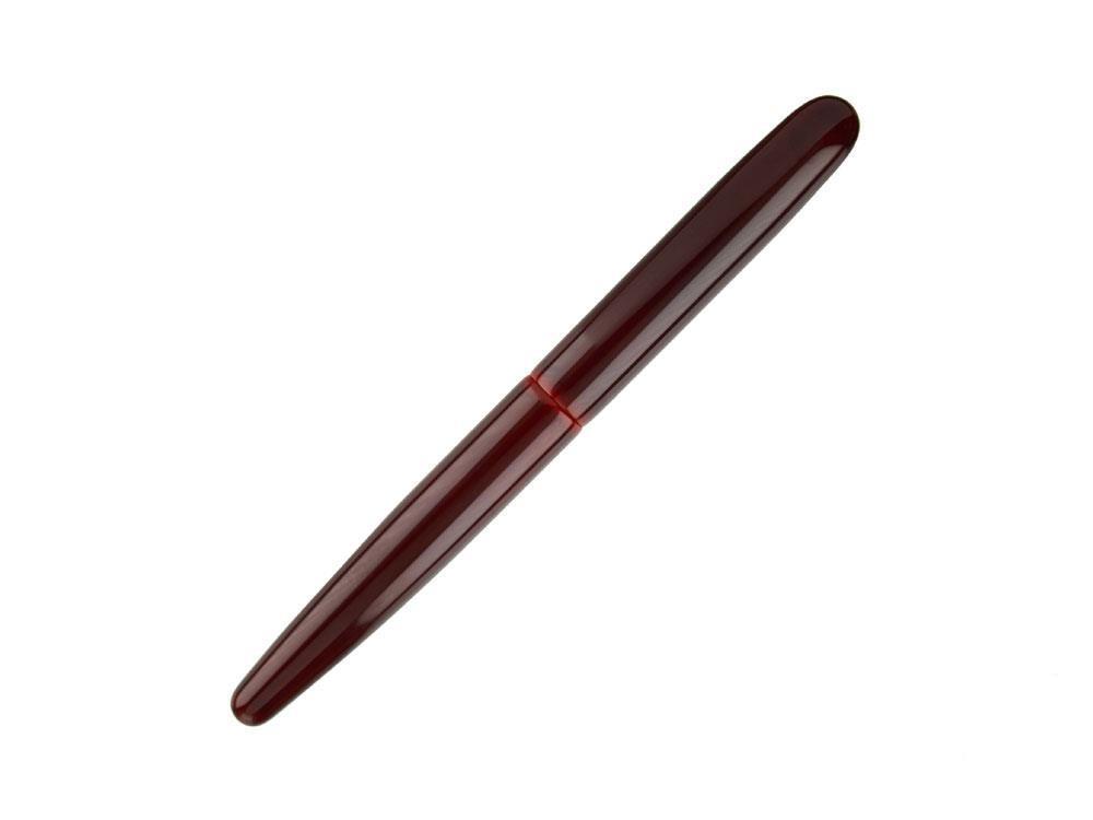 Nakaya Cigar Füllfederhalter Long, Aka-Tamenuri, Bicolour, Elastic