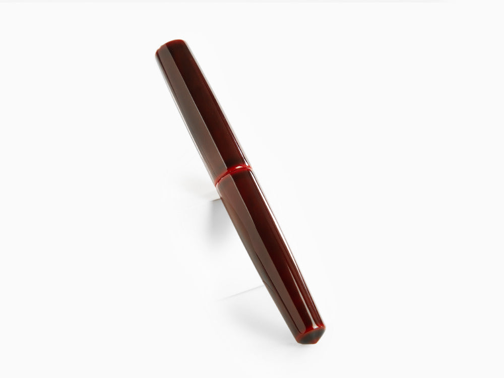 Nakaya Cigar Piccolo Aka-Tamenuri Füllfederhalter, 14k Gold, Elastic Nib