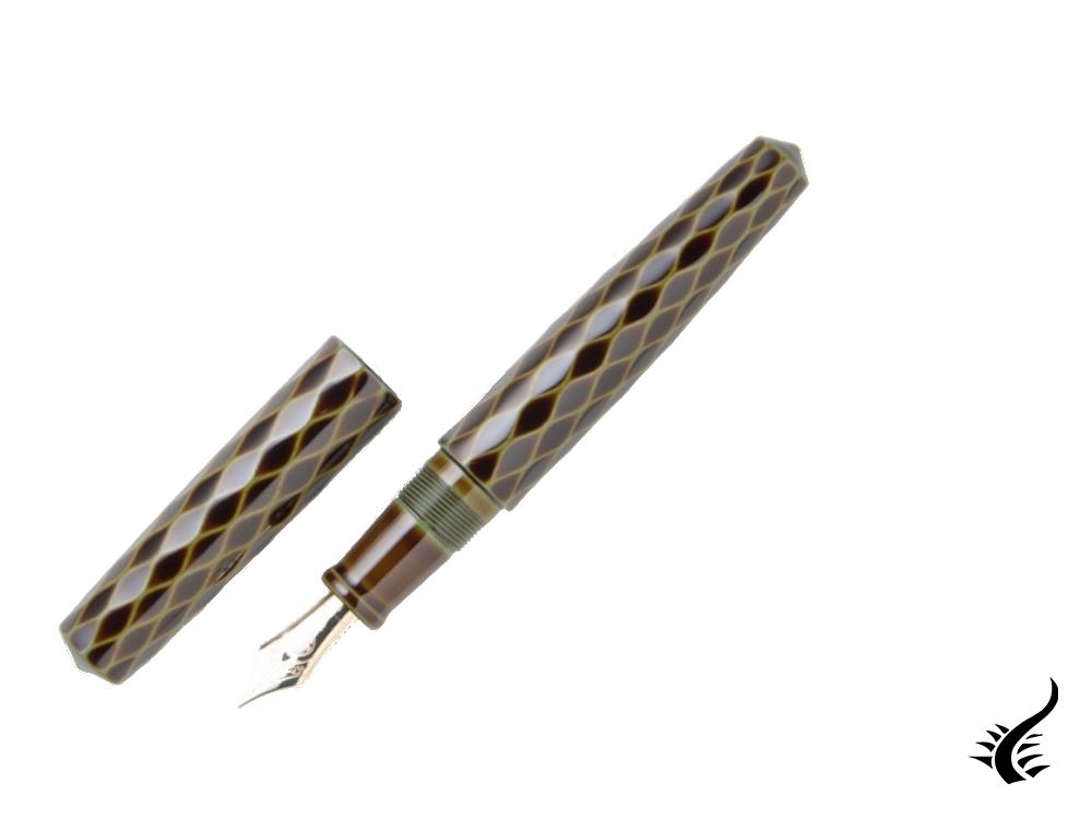 Nakaya Cigar Tsumugi Füllfederhalter Piccolo, Amime [no.01073]