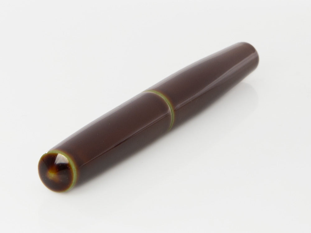 Nakaya Cigar Füllfederhalter Piccolo, Heki-Tamenuri, Ebonite, Music