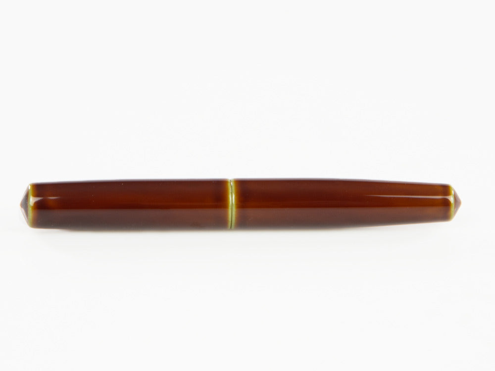 Nakaya Cigar Füllfederhalter Piccolo, Heki-Tamenuri, Ebonite, Music