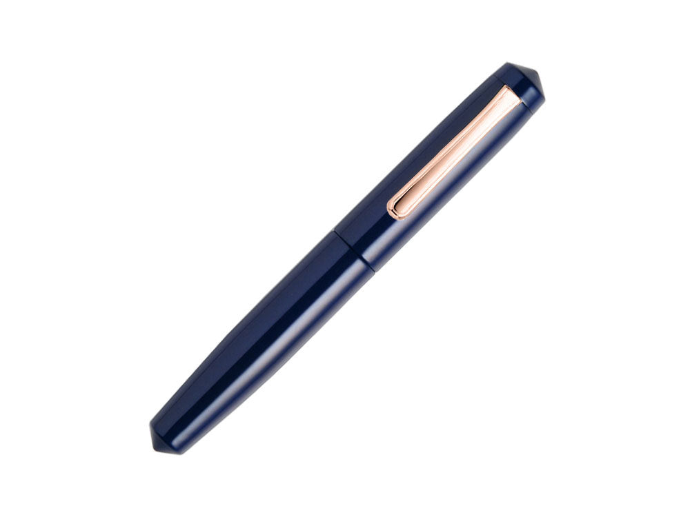 Nakaya Writer Füllfederhalter Kikyo, Piccolo, Naturkautschuk, Roségold