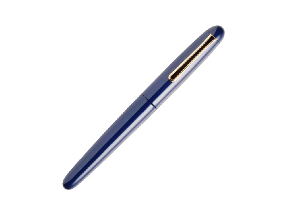 Nakaya Writer Füllfederhalter Kikyo, Portable, Ebonite, Vergoldet
