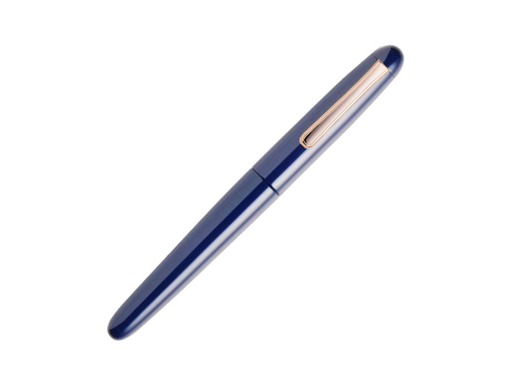 Nakaya Writer Füllfederhalter Kikyo, Portable, Ebonite, Roségold