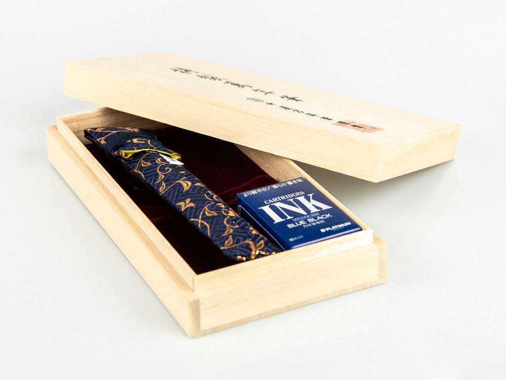 Nakaya Writer Füller, Kuro Tamenuri, Naturkautschuk und Urushi Lack