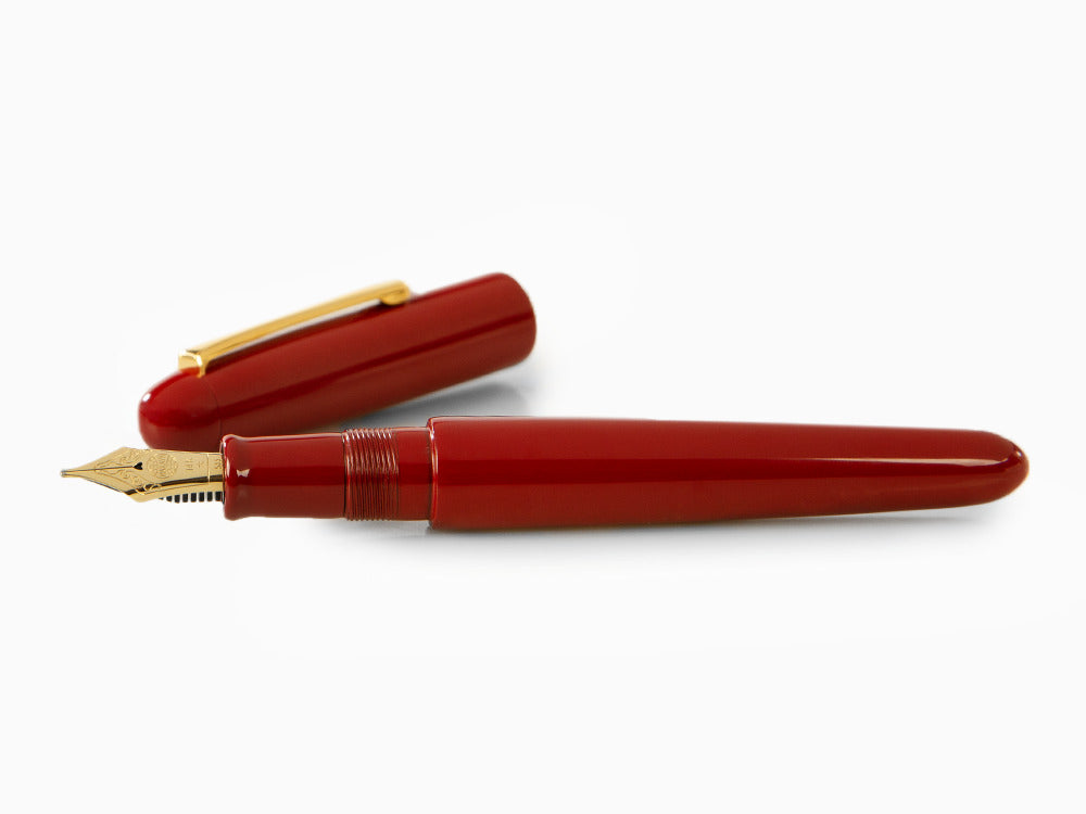 Nakaya Writer Füllfederhalter, Shu, Naturkautschuk und Urushi Lack