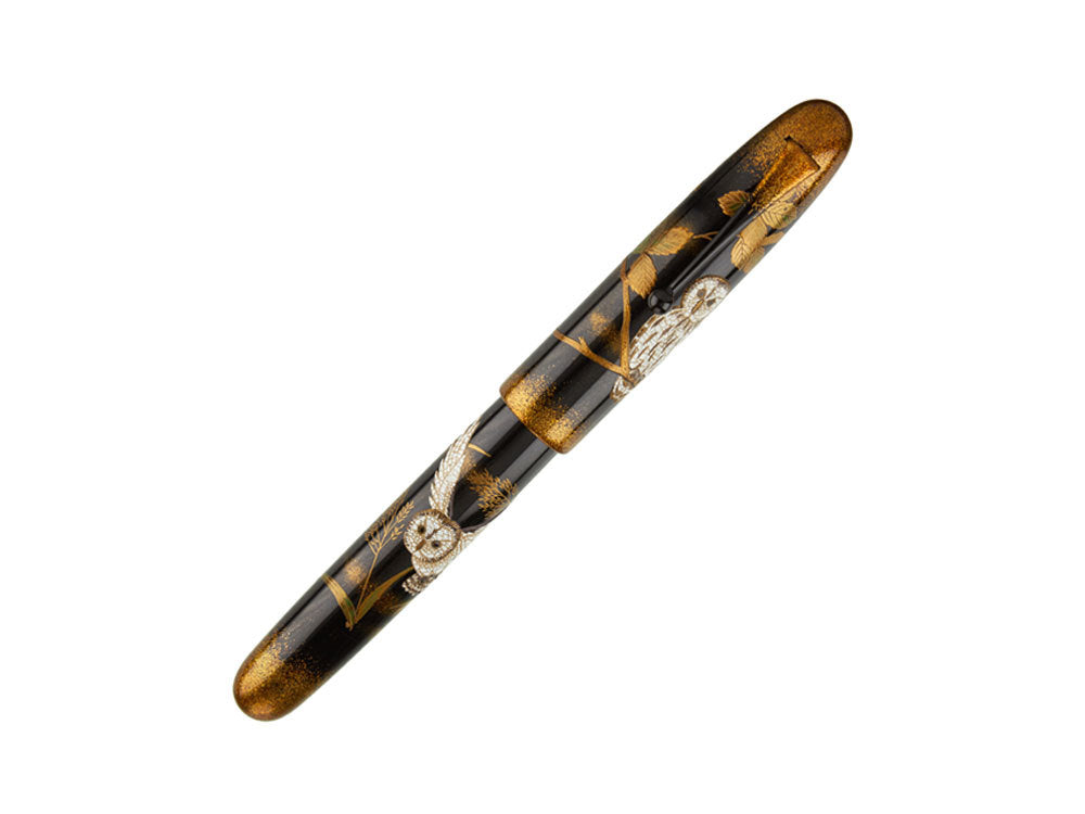 Namiki Emperor Owl Füllfederhalter, Ebonite, Schwarz, FNF-70M-OW