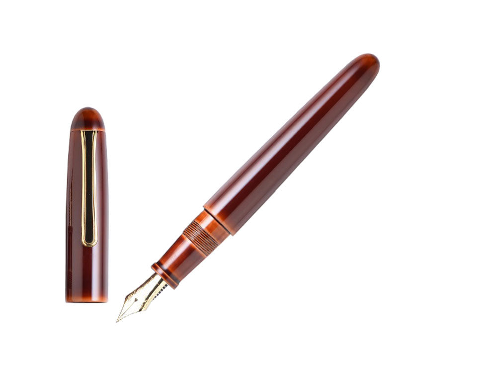 Nakaya Writer Füllfederhalter Toki-Tamenuri, Portable, Vergoldet