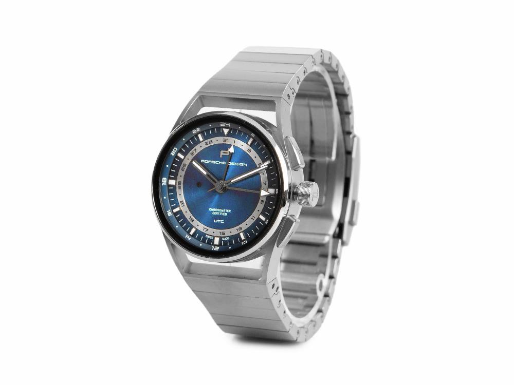 Porsche Design 1919 Automatik Uhr, Titan, Blau, 6023.4.05.002.01.5