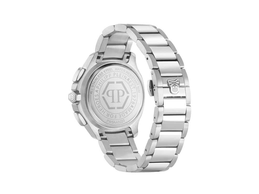 Philipp Plein 44 mm Quartz Uhr, Grün, Mineral Glas, PWSAA0223