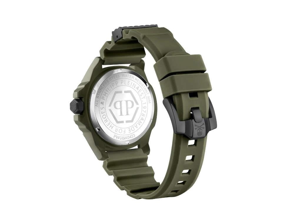 Philipp Plein The Skull Ecoceramic Quartz Uhr, Schwarz, 44 mm, PWUBA0423