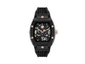 Philipp Plein The Skeleton Ecoceramic Automatik Uhr, Schwarz, 44 mm, PWVBA0523