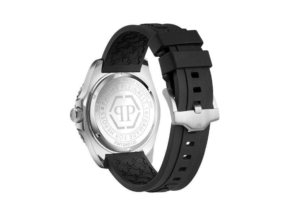 Philipp Plein GMT-I Challenger Quartz Uhr, Schwarz, 44 mm, PWYBA0123