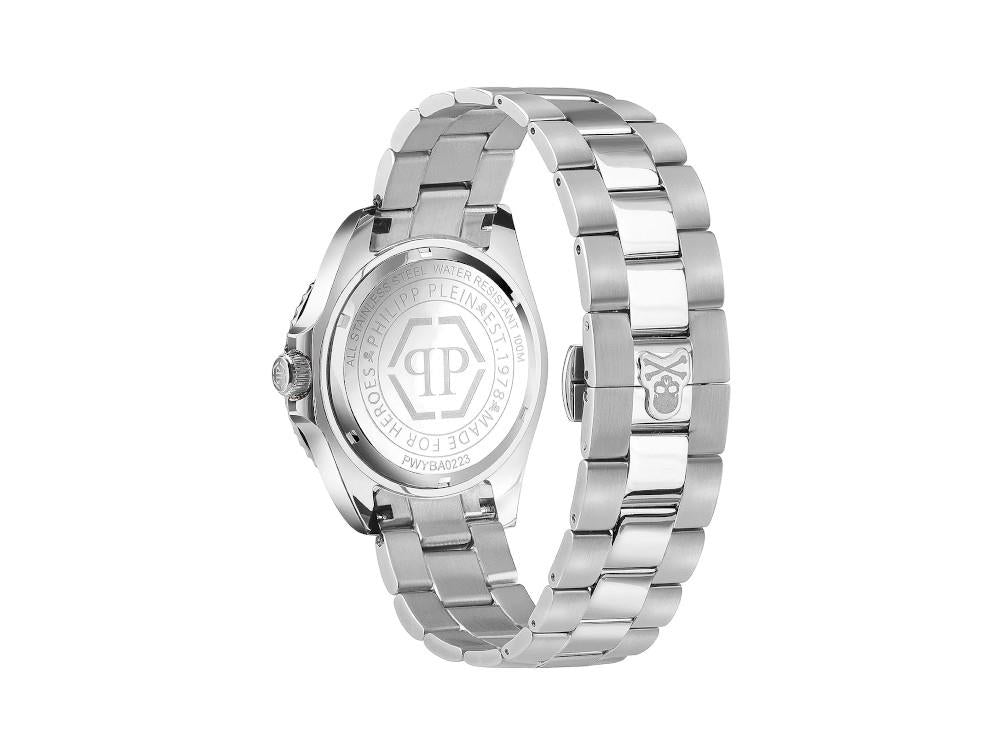 Philipp Plein GMT-I Challenger Quartz Uhr, Schwarz, 44 mm, PWYBA0223