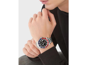 Philipp Plein GMT-I Challenger Quartz Uhr, Schwarz, 44 mm, PWYBA0223