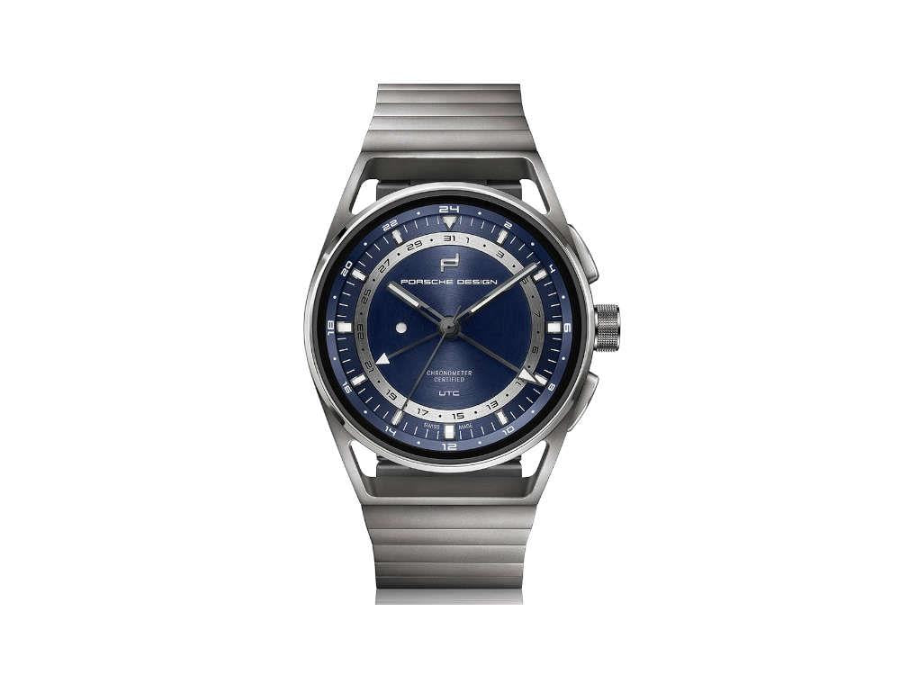 Porsche Design 1919 Automatik Uhr, Titan, Blau, 6023.4.05.002.01.5