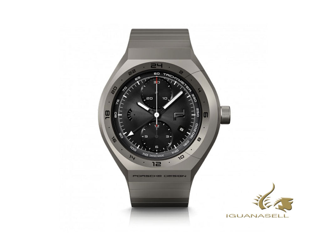 Porsche Design Monobloc Actuator Automatik Uhr, Titan, GMT, 6030.6.02.001.02.5