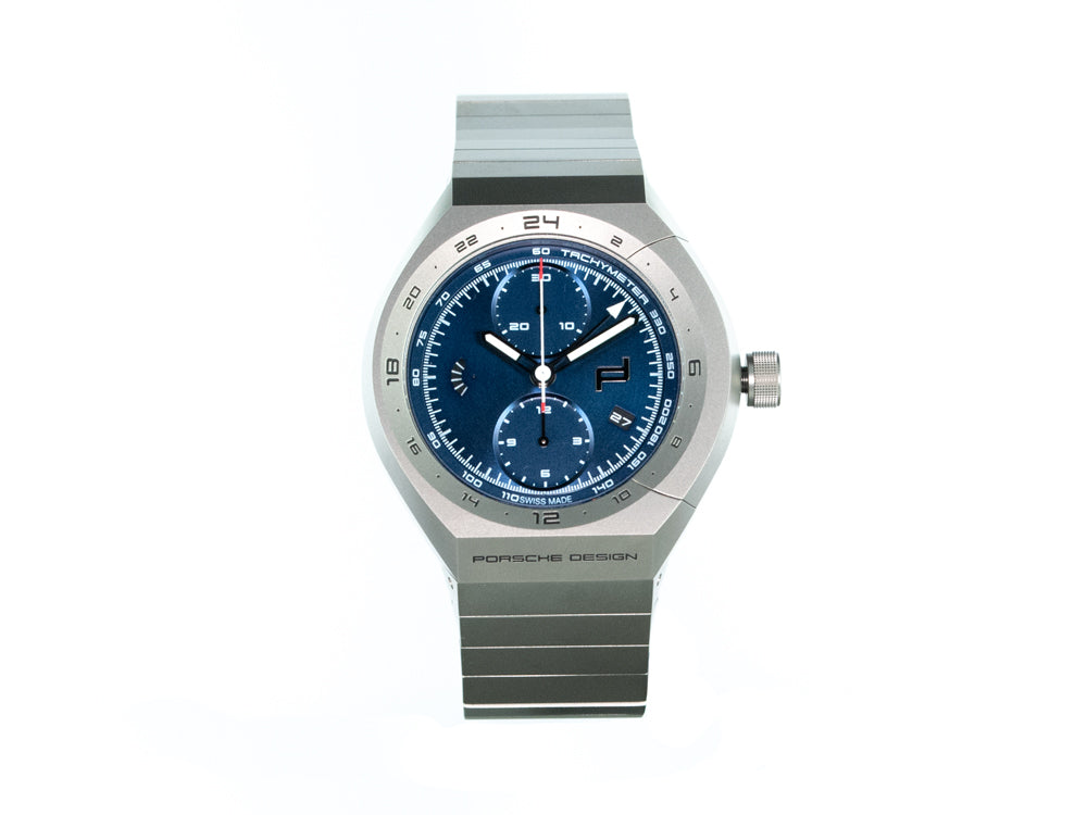 Porsche Design Monobloc Actuator Automatik Uhr, Titan, GMT, 6030.6.02.003.02.5