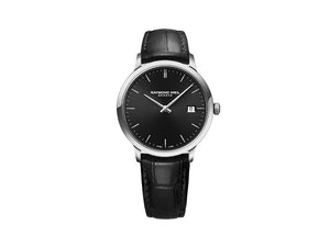 Raymond Weil Toccata Quartz Uhr, Schwarz, 39 mm, Tag, 5485-ST-20001