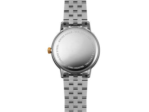Raymond Weil Toccata Quartz Uhr, PVD Gold, Weiss, 39 mm, Tag, 5485-STP-00300