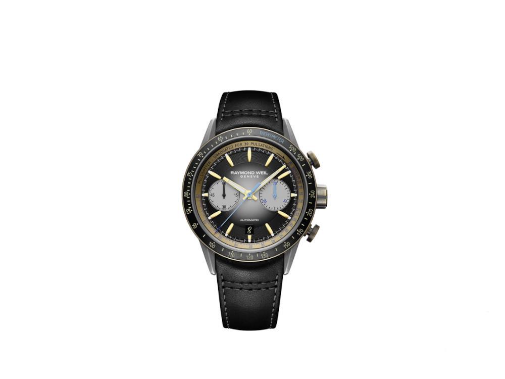 Raymond Weil Freelancer Automatik Uhr, Titan, Limitierte Edition, 7780-TB3-20423