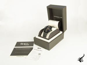 Raymond Weil Freelancer Calibre RW1212 Skeleton Uhr, 42 mm, 2785-BKR-20000
