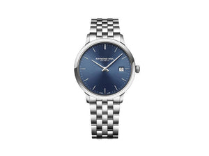 Raymond Weil Toccata Quartz Uhr, Blau, 39 mm, Tag, 5485-ST-50001