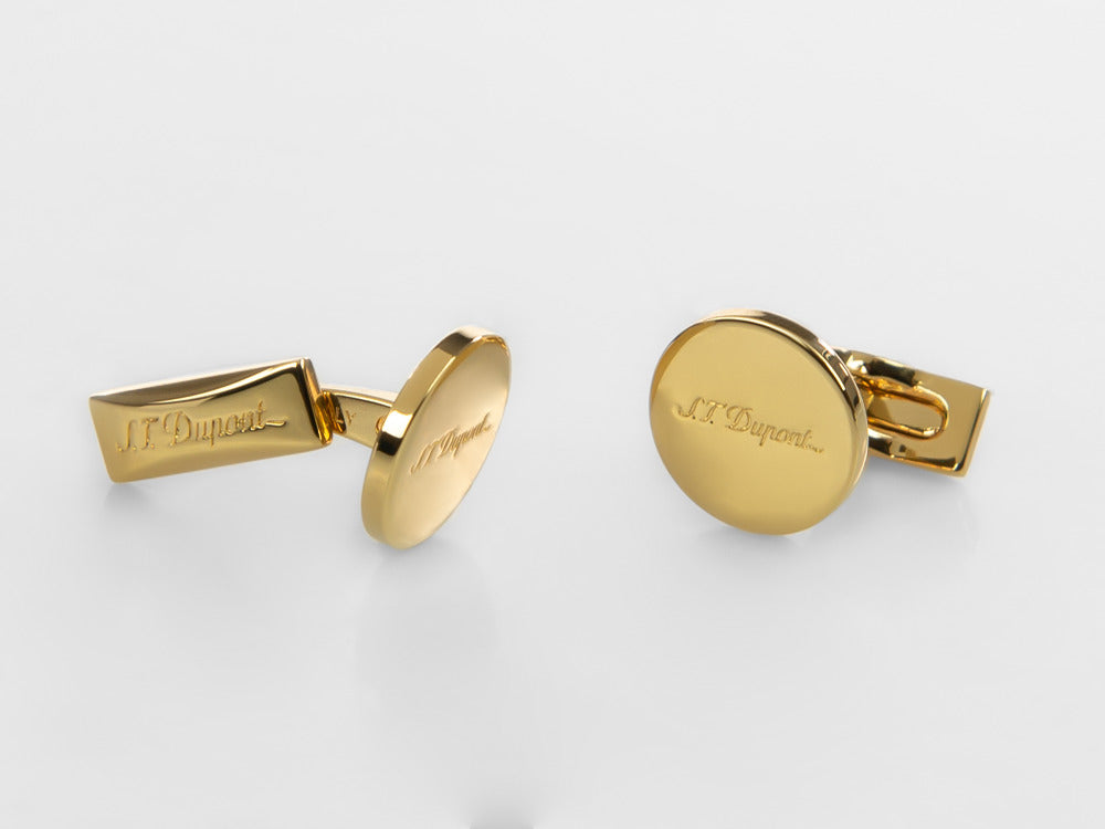 S.T. Dupont D Manschettenknöpfe, Metalle, Gold, 005835