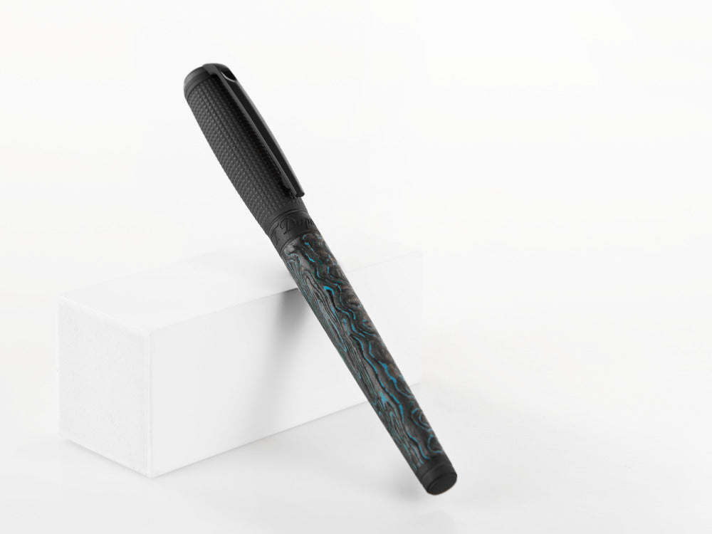 S.T. Dupont Line D Glacial Cave Roller, Karbonfaser, PVD, 412396L