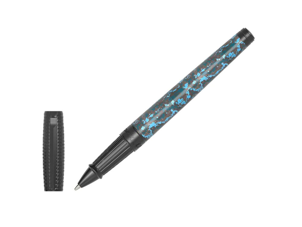 S.T. Dupont Line D Glacial Cave Roller, Karbonfaser, PVD, 412396L