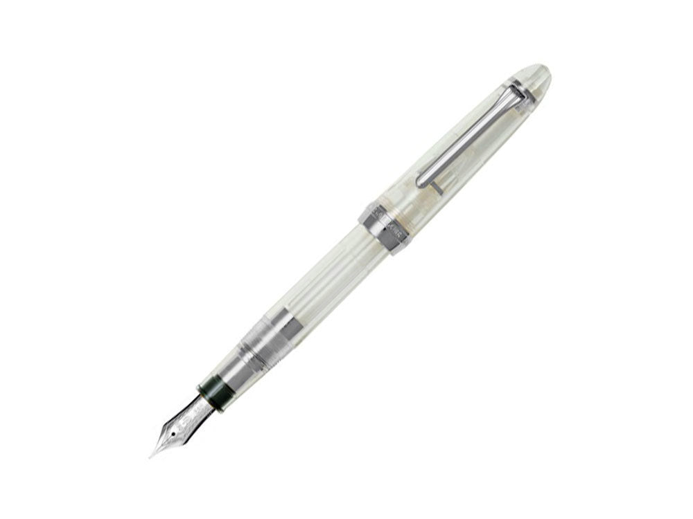 Sailor 1911 Large Series Füller, Demonstrator Silver, Chrome, 11-9223